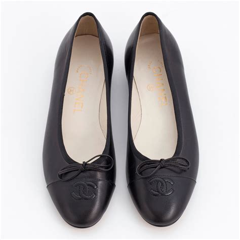 chanel ballet flats used|chanel flats price euro.